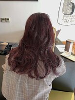 ロマーノ(ROMANO)&nbsp;【ROMANO】layer cut ×  cassis pink
