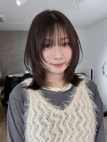 エトワ 中央店(etoi)&nbsp;大分韓国ヘアタッセルボブミニボブショートボブ切りっぱなし