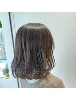 キングスベリー(Hair Relaxation King's Berry)&nbsp;透明感ボブオリーブグレー11.19
