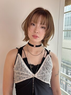 ロンプ(romp) ガーリーレイヤーボブ【romp佐々木i】