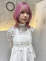 オプス 大名店(Ops)&nbsp;☆ピンクの可能性を広げるミックスカラーボブ