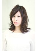 目指せ！大人美人♪ミディアムレイヤースタイル