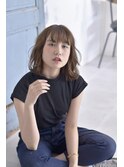セミウェットな質感が♪外国風リッチカール
