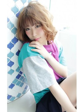 エアー 神戸(AIR) air-KOBE ゆるふわカジュアルボブ