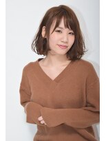 ラウンジ モリオ イケブクロ(Lounge MORIO Ikebukuro) 【morio池袋】大人かわいい斜めバング小顔モードワンレンボブ