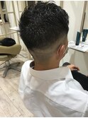 メンズフェードスタイル1ミリ以下が熱い