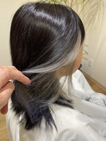 ヘアー プレイス ガーデン(Hair Place GARDEN) インナーカラー　ホワイト