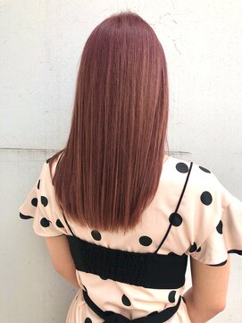 カリーナコークス 原宿 渋谷(Carina COKETH) インナーカラー/ピンク/ダブルカラー/ケアブリーチ/オージュア