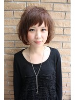 トゥーリ 筑紫野店(tuuli)&nbsp;tuuli 筑紫野店☆ふんわりショートボブ　テラコッタ☆