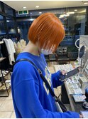 【olino】10代20代大人気オレンジカラー