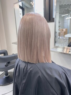 ペレ 渋谷(PELE) K240_ミルクティーベージュ ブリーチ2回~