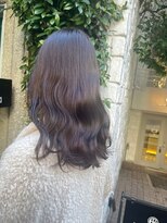 ラミ(L'ami)&nbsp;【矢後あやこ】ゆる巻きセミボブx透け感地毛風カラー