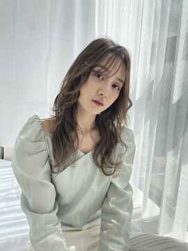 イオエ 岡本(ioe) イメチェン/フルバング/レッドブラウン/デジタルパーマ