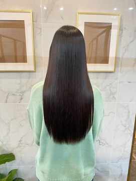 ジーナ 天神(Zina) [Zina西通り]髪質改善/グレージュカラー/暗髪/艶髪/ストレート