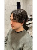 刈り上げないスッキリセンターパート