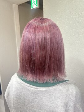 プライズ 成増店(prize) ラベンダーピンクシアーカラーセミディ成増地下鉄成増大山