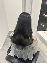 エトバイイオエ(et by ioe)&nbsp;黒髪/ボブルフ/ネビージュ/小顔/ワンレン/髪質改善/グレージュ