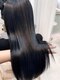 アンドットエス 銀座(and.S)の写真/《銀座》縮毛矯正で毛先までナチュラルな仕上がりに♪髪に優しい薬剤を使用し、艶やかで柔らかい質感に…◇
