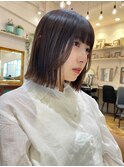 ボブ　縮毛矯正　髪質改善