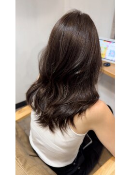 オリジンアド(ORIGIN+) くすみbrown / layer cut