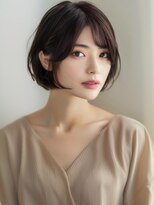 アルトリスト(Altruist Aging×HAIR&SPA)&nbsp;★ダークアッシュ大人ガーリーボブ着物似合わせカット/髪質改善