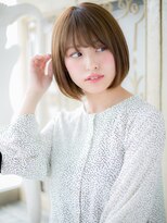 モッズヘア 福岡天神店&nbsp;mod's天神/美髪シルキーベージュ切りっぱなし前下がりボブh