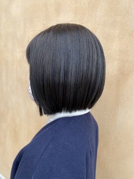 ヘアーアンドメイク リン(Hair&Make Rin) 20代30代40代50代大人かわいい簡単スタイリングストレートボブ♪