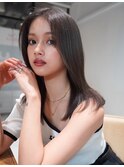 ANGELICA アイスグレージュ 暗髪 大人かわいい