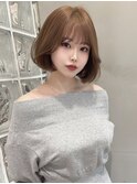 甘すぎない大人可愛い！ナチュラルボブ