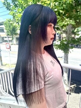 イーストハムネオ(EAST HAM NEO) ブリーチカラー/デザインカラー/イヤリングカラー/ロング