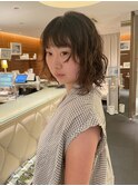 ミディアムレイヤーパーマ