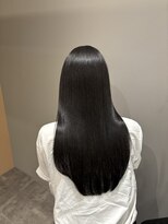 イオエ 西梅田(ioe)&nbsp;ブリーチなしカラー／髪質改善/ミルクティーベージュ/顔へア