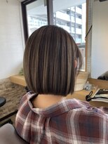 ヘアアンドスパ コー(hair&spa KO)&nbsp;大人タイトハイライトボブ【那覇・宜野湾・浦添】
