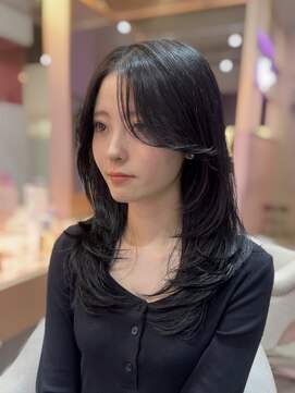 ウィクシーミミ 栄矢場町店(wixy mimi) ブルーブラック×レイヤー