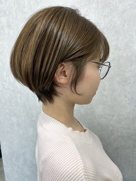 髪質改善/くびれショート/ショート/ショートボブ