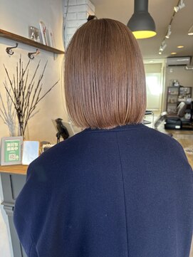 ファム ヘアーデザイン(fam hair design) ブリーチベージュ