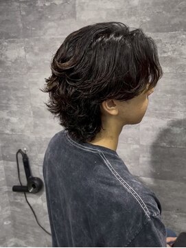 アノ(Ano.) 大分サーフカールシャドウパーマメンズ波巻きパーマ