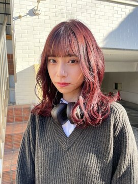 コミレ(COMILE) ピンクパープル髪質改善/縮毛矯正/上前津