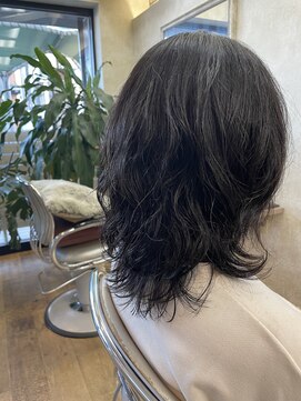 ヘアアンドメイク アリス(hair&make ALICE produce by COLT) ミディアム　デジタルパーマ