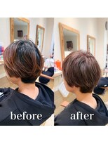 ステラバイケンジ 藤沢(STELLA by KENJE)&nbsp;白髪ぼかし細めハイライト30代40代50代【藤沢　藤沢駅】