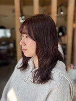 チェリーコーク(HAIR CHERRY COKE)&nbsp;pink brown