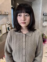 ムクコア(Muk CORE)&nbsp;柔らかくミディアムレイヤー/顔まわりカット【上岡】