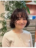ボブパーマ*。