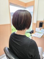 ネクサス NEXUS&nbsp;ショートからボブへ移行中でも美しいシルエットに