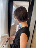 ボブ毛先パーマ、ワンカールパーマ、外はねパーマ、くびれパーマ
