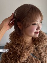 ルル(Lulu)&nbsp;タッセルボブミルクティーベージュ