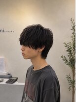 ユニ 江坂(Uni.)&nbsp;ツイストスパイラルパーマ　メンズマッシュ　マッシュパーマ
