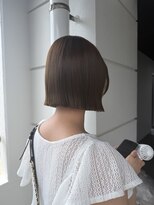 ヌル ヘア デザイン(nullus hair desigh)&nbsp;【nullus ai】まろやかブラウン × プツッとボブ