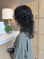ユウヘアー 千代田橋店(U Hair)&nbsp;ウルフロング×ウェーブパーマ