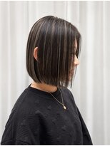 アミリー ひたち野うしく店(Amily)&nbsp;ハイライトバレイヤージュダブルカラーケアブリーチ20代30代